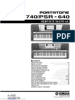 Portatone psr740 PDF