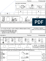 Actividades Para Repasar en Vacaciones Preescolar