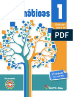 Matemáticas 1 Edición para El Docente