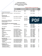 Ateneo Pre-Bar Review Schedule PDF