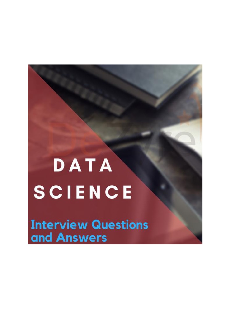 Data Science Interview Questions and Answer | PDF | Regression Analysis ...