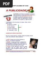 Ficha Informativa Sobre PUBLICIDADE
