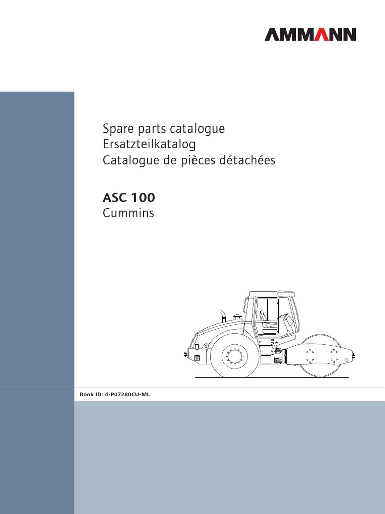 Manual de Partes AMMANN Asc100 PDF