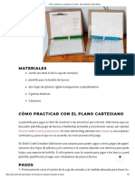 Plano Cartesiano - ¡Barquito A La Vista! - Aprendiendo Matemáticas PDF