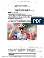 Tour de Francia 2018_ Resultado y Clasificación