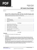 HiFi Audio Circuit Design PDF