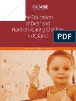 Deaf Education Report
