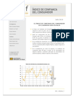 Índice de Confianza Del Consumidor