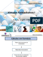 Enviando AULA 4 - CÁLCULOS FARMACÊUTICOS I PDF