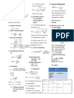 Formula Sheet Edited Sec E and F