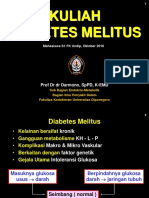 IPD - DM Tipe 2 - Kelas A - 21 Oktober 2016 - Prof. Dr. Dr. Darmono, SP - PD K-EMD