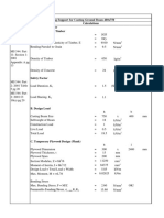 Scaffolding Design Calculation (Timber)