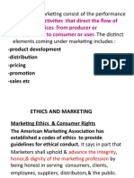 Ethical Issues in Marketing.