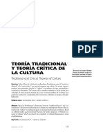 Teoría tradicional y teoría crítica de la cultura. Santiago Gómez-Castro, 2000.pdf