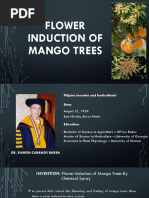 Ramon Barba's Mango Flower Induction | PDF | Mango | Latin America
