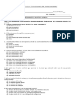 Evaluación lectura No somos irrompibles