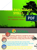 Nilai Dan Norma Sosial