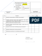 Daftar Tilik KASIR