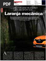 NOVO RENAULT MÉGANE R.S. NA "ALTAGAMA"