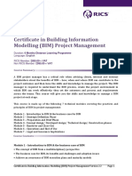 Certificate in Bim Project Management