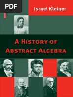 A History of Abstract Algebra - Jeremy Gray | PDF | Abstract