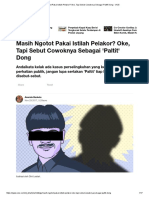 Masih Ngotot Pakai Istilah Pelakor_ Oke, Tapi Sebut Cowoknya Sebagai 'Paltit' Dong - VICE