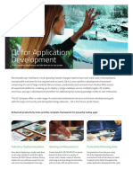 Data Sheet Application Development