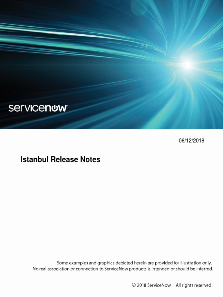 Servicenow Istanbul Release Notes Subroutine Internet Explorer