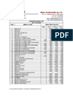Givaudan Price List PDF