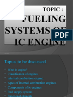 Fuelihng of IC Engine