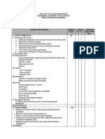 Cek List Evaluasi Praktikum