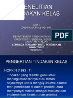 Penelitian Tindakan Kelas