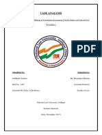 CPC - Case Analysis (Mahesh Yadav)