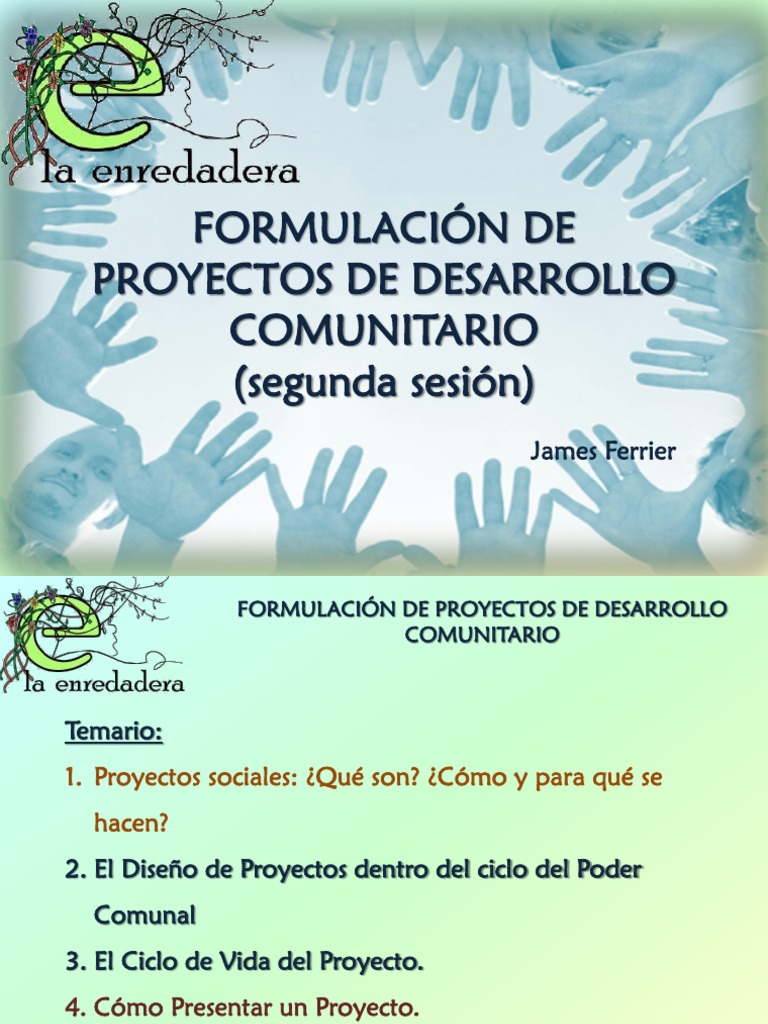 Proyectos de Desarrollo Comunitario: Guía Completa | PDF ...