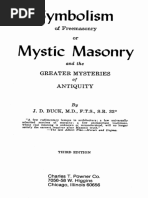 J.D. Buck - The Symbolism of Freemasonry or Mystic Masonry and The Greater Mysteries of Antiquity PDF