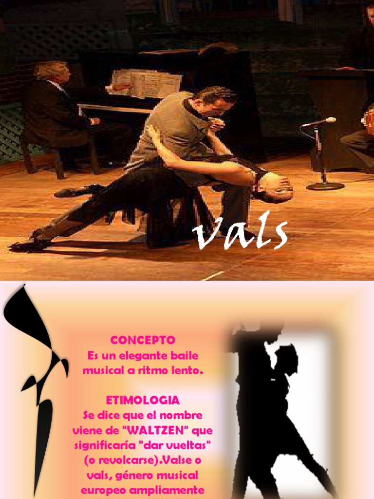 Concepto y pasos del vals elegante | PDF
