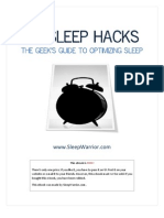 Sleep Warrior Sleep Hacks