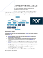 Desain Dan Struktur Organisasi