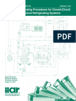 Developing Operating Procedures For Closed Circuit Ammonia Mechanical Refrigerating Systems