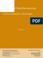 GKC Oneworld Arecanut Leaf Plate Manufacturing Project