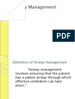 Airway Management Techniques