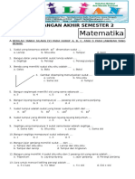 Soal UAS Matematika Kelas 3 SD Semseter 2 Dan Kunci Jawaban PDF
