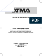 Manual Atma Md928ge