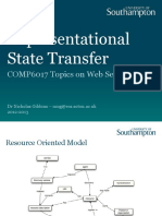 Representational State Transfer (REST) Architectural Style