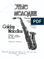 Golden Melodies - Popular Music For Alto Saxophone and Piano