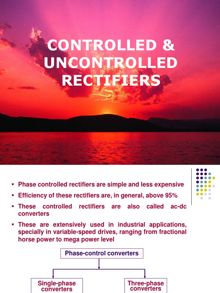 Controlled Rectifiers PDF | PDF | Rectifier | Electrical Components
