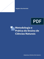 Metodologia e Prática Do Ensino de Ciências Naturais