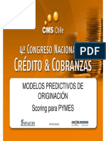 Modelos Predictivos de Originación. Scoring para PYMES PDF