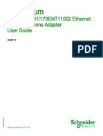 Momentum: 170ENT11001/170ENT11002 Ethernet Communications Adapter User Guide