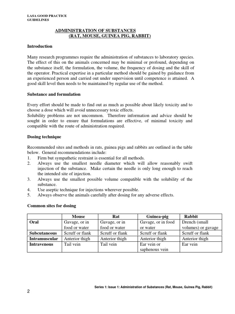 LASA Administration Injection (Medicine) Intravenous Therapy